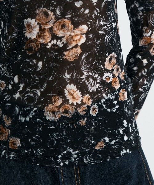 TOMORROWLAND / トゥモローランド カットソー(半袖以外) | シアープリント ハイネックトップ | 詳細7