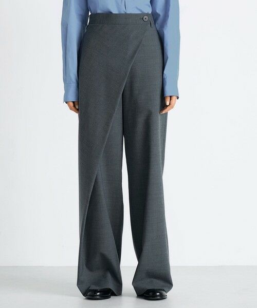 TOMORROWLAND / トゥモローランド スラックス・ドレスパンツ | Super140's ウールトロピカル ラップパンツ | 詳細2