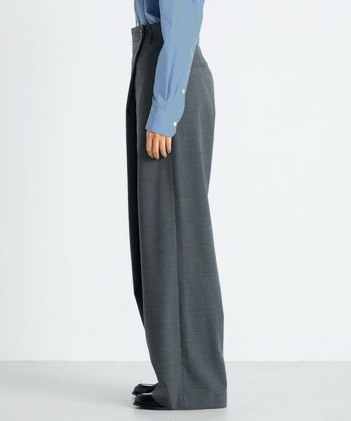 TOMORROWLAND / トゥモローランド スラックス・ドレスパンツ | Super140's ウールトロピカル ラップパンツ | 詳細3