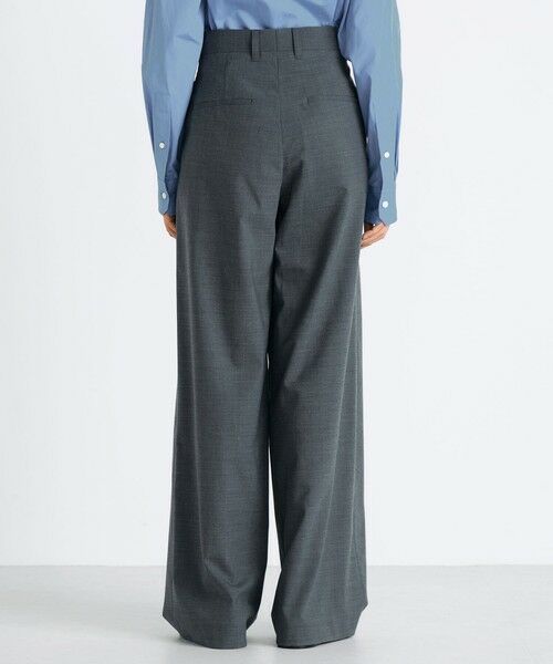 TOMORROWLAND / トゥモローランド スラックス・ドレスパンツ | Super140's ウールトロピカル ラップパンツ | 詳細4