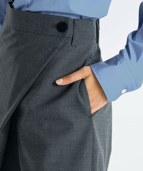 TOMORROWLAND / トゥモローランド スラックス・ドレスパンツ | Super140's ウールトロピカル ラップパンツ | 詳細8