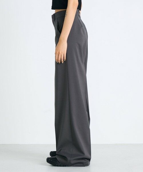 TOMORROWLAND / トゥモローランド スラックス・ドレスパンツ | ウールライク スラックス | 詳細3