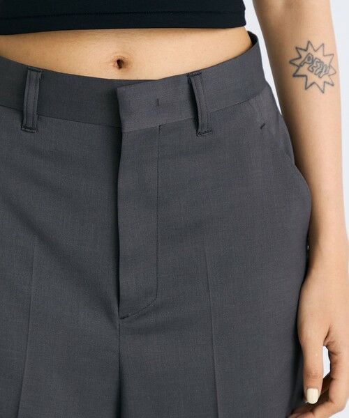 TOMORROWLAND / トゥモローランド スラックス・ドレスパンツ | ウールライク スラックス | 詳細5