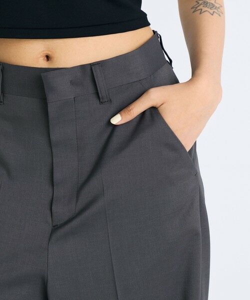 TOMORROWLAND / トゥモローランド スラックス・ドレスパンツ | ウールライク スラックス | 詳細8