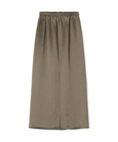 TOMORROWLAND / トゥモローランド ロング・マキシ丈スカート | ワッシャーサテン ペンシルスカート