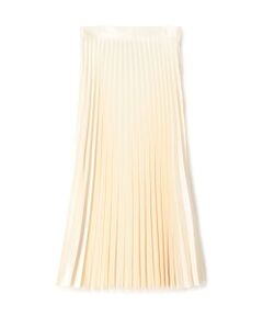 TOMORROWLAND / トゥモローランド ロング・マキシ丈スカート | エンボスサテン プリーツスカート