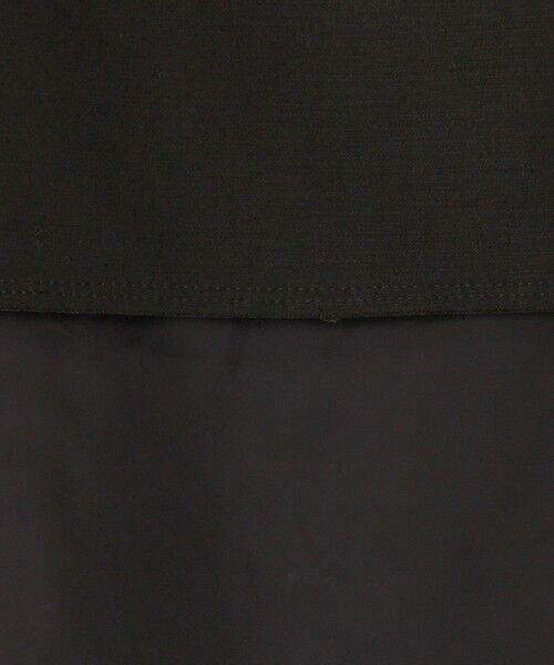 TOMORROWLAND / トゥモローランド ミニ・ひざ丈スカート | バックサテン レイヤード スカート | 詳細8