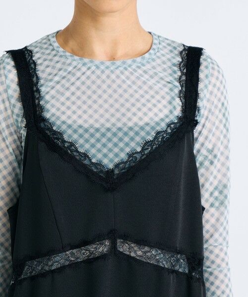 TOMORROWLAND / トゥモローランド ロング・マキシ丈ワンピース | ジョーゼットレース ワンピース | 詳細4