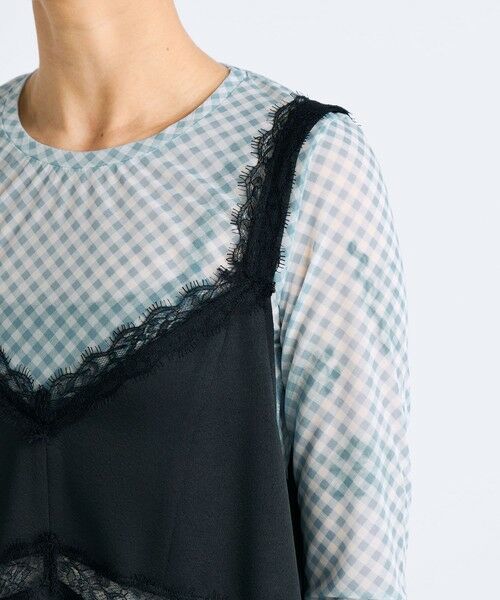 TOMORROWLAND / トゥモローランド ロング・マキシ丈ワンピース | ジョーゼットレース ワンピース | 詳細6