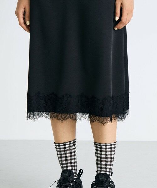 TOMORROWLAND / トゥモローランド ロング・マキシ丈ワンピース | ジョーゼットレース ワンピース | 詳細7