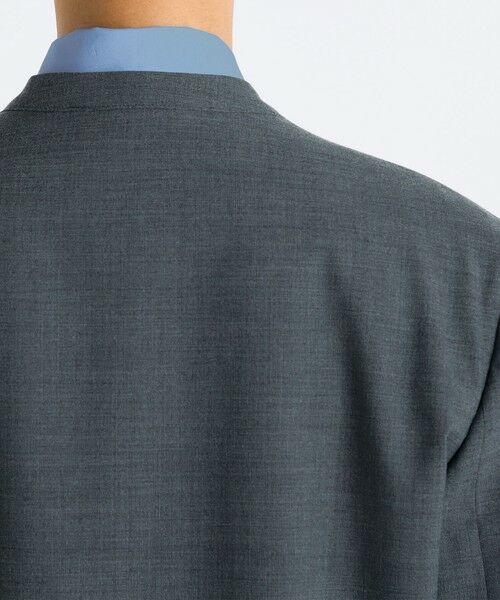 TOMORROWLAND / トゥモローランド ノーカラージャケット | Super140's トロピカルウール ノーカラージャケット | 詳細7