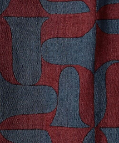 TOMORROWLAND / トゥモローランド シャツ・ブラウス | コットンオーガンジープリント ギャザースリーブシャツ | 詳細9