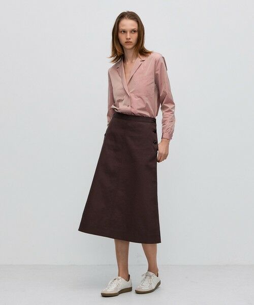 TOMORROWLAND / トゥモローランド シャツ・ブラウス | ポリエステルタフタ オープンシャツ | 詳細1