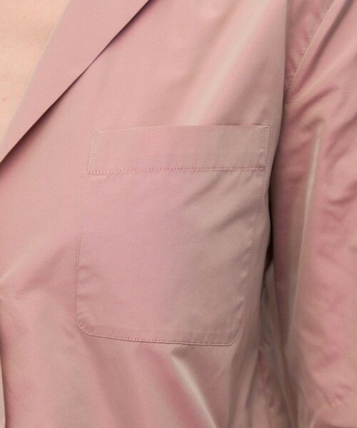 TOMORROWLAND / トゥモローランド シャツ・ブラウス | ポリエステルタフタ オープンシャツ | 詳細7