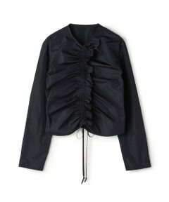 TOMORROWLAND / トゥモローランド シャツ・ブラウス | ポリエステルタフタ ギャザードブラウス