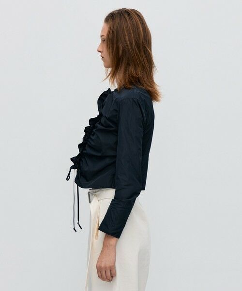 TOMORROWLAND / トゥモローランド シャツ・ブラウス | ポリエステルタフタ ギャザードブラウス | 詳細3