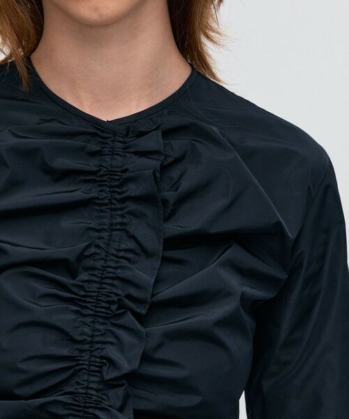 TOMORROWLAND / トゥモローランド シャツ・ブラウス | ポリエステルタフタ ギャザードブラウス | 詳細5