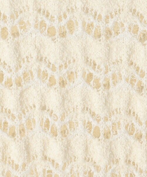 TOMORROWLAND / トゥモローランド ニット・セーター | パイルレース ハーフスリーブプルオーバー | 詳細12