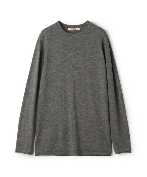 TOMORROWLAND/トゥモローランド カシミヤ ロングスリーブプルオーバー 17 チャコールグレー S(9号)