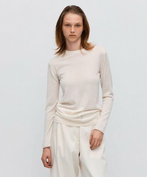 TOMORROWLAND / トゥモローランド ニット・セーター | カシミヤ ロングスリーブプルオーバー | 詳細2