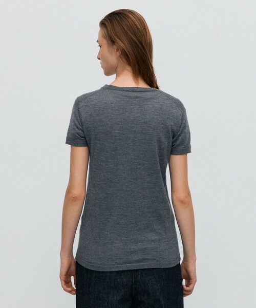 TOMORROWLAND / トゥモローランド ニット・セーター | カシミヤ ハーフスリーブプルオーバー | 詳細4