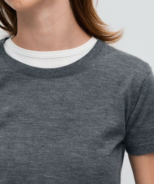 TOMORROWLAND / トゥモローランド ニット・セーター | カシミヤ ハーフスリーブプルオーバー | 詳細5