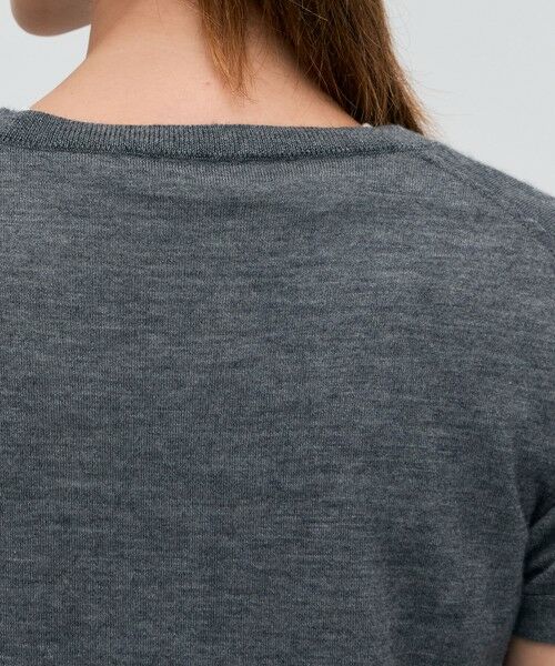 TOMORROWLAND / トゥモローランド ニット・セーター | カシミヤ ハーフスリーブプルオーバー | 詳細6