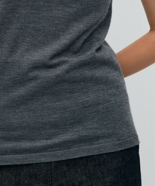 TOMORROWLAND / トゥモローランド ニット・セーター | カシミヤ ハーフスリーブプルオーバー | 詳細8