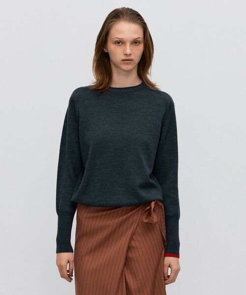 TOMORROWLAND / トゥモローランド ニット・セーター | 【一部WEB限定】エクストラファインメリノウール クルーネックプルオーバー | 詳細12