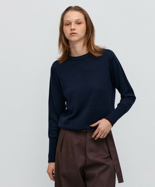 TOMORROWLAND / トゥモローランド ニット・セーター | 【一部WEB限定】エクストラファインメリノウール クルーネックプルオーバー | 詳細3