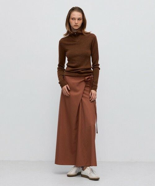 TOMORROWLAND / トゥモローランド ニット・セーター | エクストラファインメリノウール ジップアッププルオーバー | 詳細2