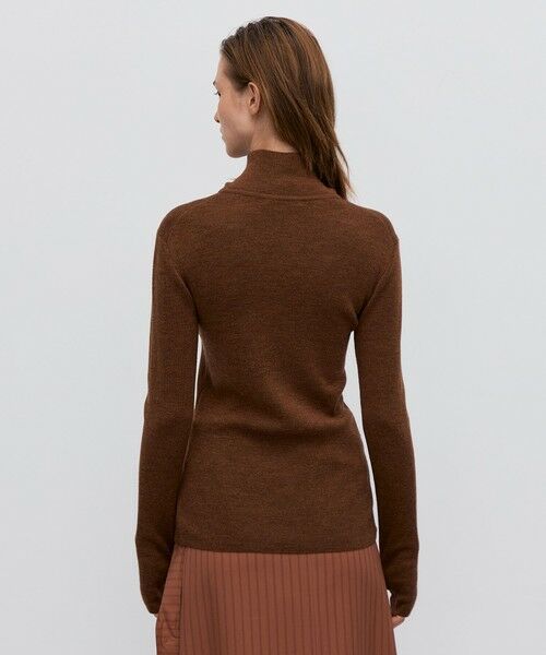 TOMORROWLAND / トゥモローランド ニット・セーター | エクストラファインメリノウール ジップアッププルオーバー | 詳細5