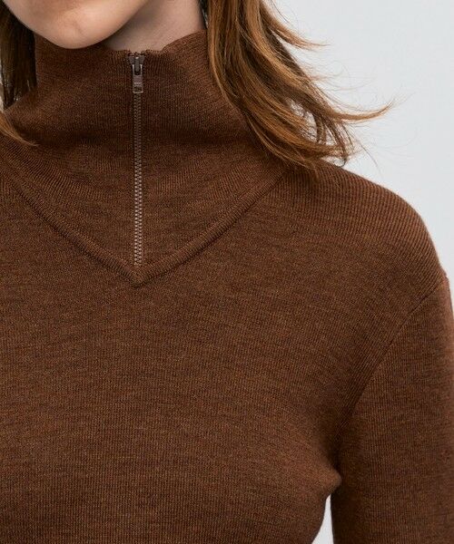 TOMORROWLAND / トゥモローランド ニット・セーター | エクストラファインメリノウール ジップアッププルオーバー | 詳細6