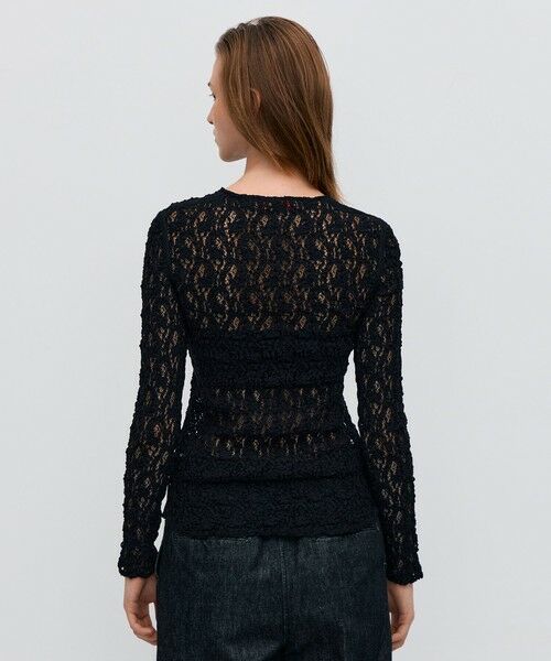 TOMORROWLAND / トゥモローランド Tシャツ | ストレッチレース ロングスリーブプルオーバー | 詳細5