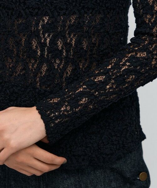 TOMORROWLAND / トゥモローランド Tシャツ | ストレッチレース ロングスリーブプルオーバー | 詳細8