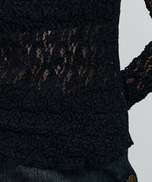 TOMORROWLAND / トゥモローランド Tシャツ | ストレッチレース ロングスリーブプルオーバー | 詳細9