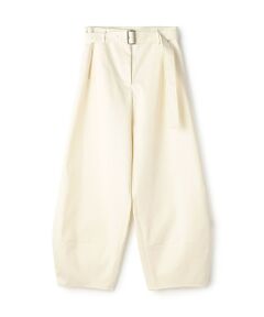 TOMORROWLAND / トゥモローランド その他パンツ | コットンポリエステルビンテージギャバジン ベルトワイドパンツ