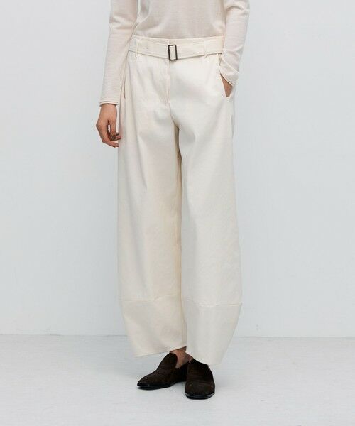 TOMORROWLAND / トゥモローランド その他パンツ | コットンポリエステルビンテージギャバジン ベルトワイドパンツ | 詳細2