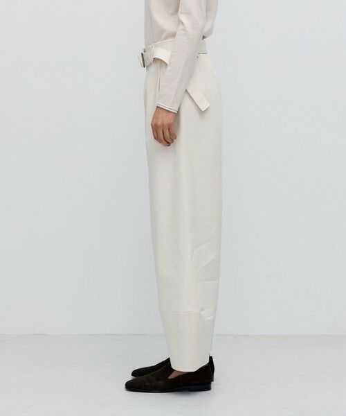 TOMORROWLAND / トゥモローランド その他パンツ | コットンポリエステルビンテージギャバジン ベルトワイドパンツ | 詳細3