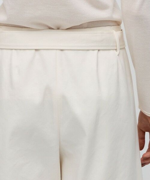 TOMORROWLAND / トゥモローランド その他パンツ | コットンポリエステルビンテージギャバジン ベルトワイドパンツ | 詳細6