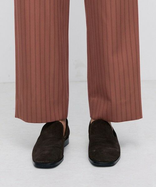 TOMORROWLAND / トゥモローランド その他パンツ | ストライプギャバ ハイウエストストレートパンツ | 詳細9