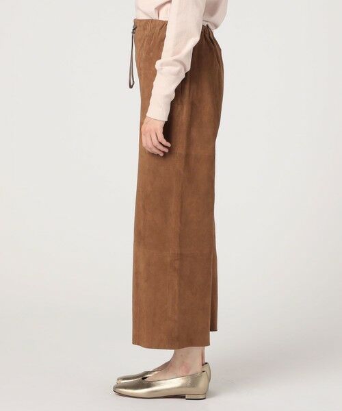 TOMORROWLAND / トゥモローランド その他パンツ | ゴートスエード イージーワイドパンツ | 詳細3