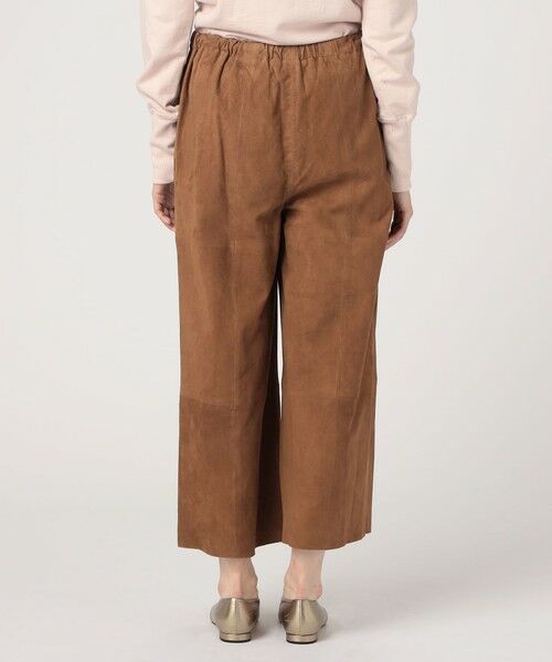 TOMORROWLAND / トゥモローランド その他パンツ | ゴートスエード イージーワイドパンツ | 詳細4