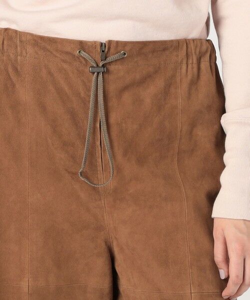 TOMORROWLAND / トゥモローランド その他パンツ | ゴートスエード イージーワイドパンツ | 詳細5