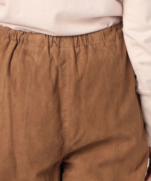 TOMORROWLAND / トゥモローランド その他パンツ | ゴートスエード イージーワイドパンツ | 詳細6
