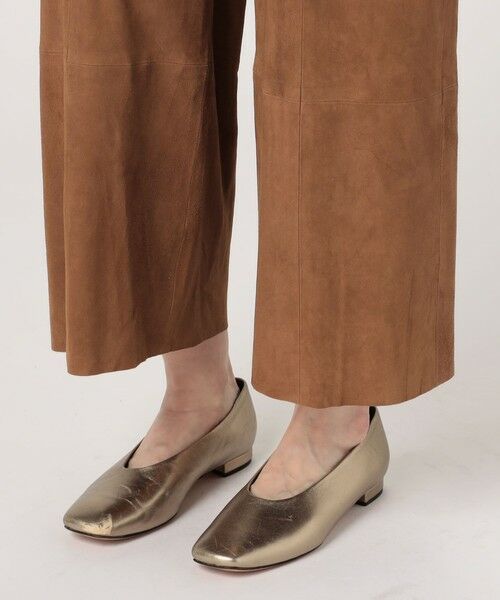 TOMORROWLAND / トゥモローランド その他パンツ | ゴートスエード イージーワイドパンツ | 詳細8