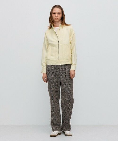 TOMORROWLAND / トゥモローランド その他パンツ | ライトツイード ハイウエストストレートパンツ | 詳細1