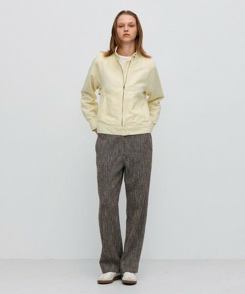 TOMORROWLAND / トゥモローランド その他パンツ | ライトツイード ハイウエストストレートパンツ | 詳細2