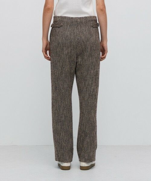 TOMORROWLAND / トゥモローランド その他パンツ | ライトツイード ハイウエストストレートパンツ | 詳細5