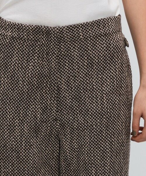 TOMORROWLAND / トゥモローランド その他パンツ | ライトツイード ハイウエストストレートパンツ | 詳細6